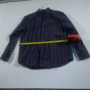 Men's Arrow Wrinkle Free Long Sleeve Shirt Poplin Plaids
